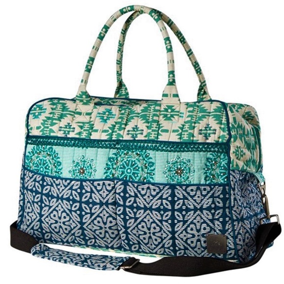 prAna Handbags - PrAna Weekend Bag Emerald Beads Strap Aztec